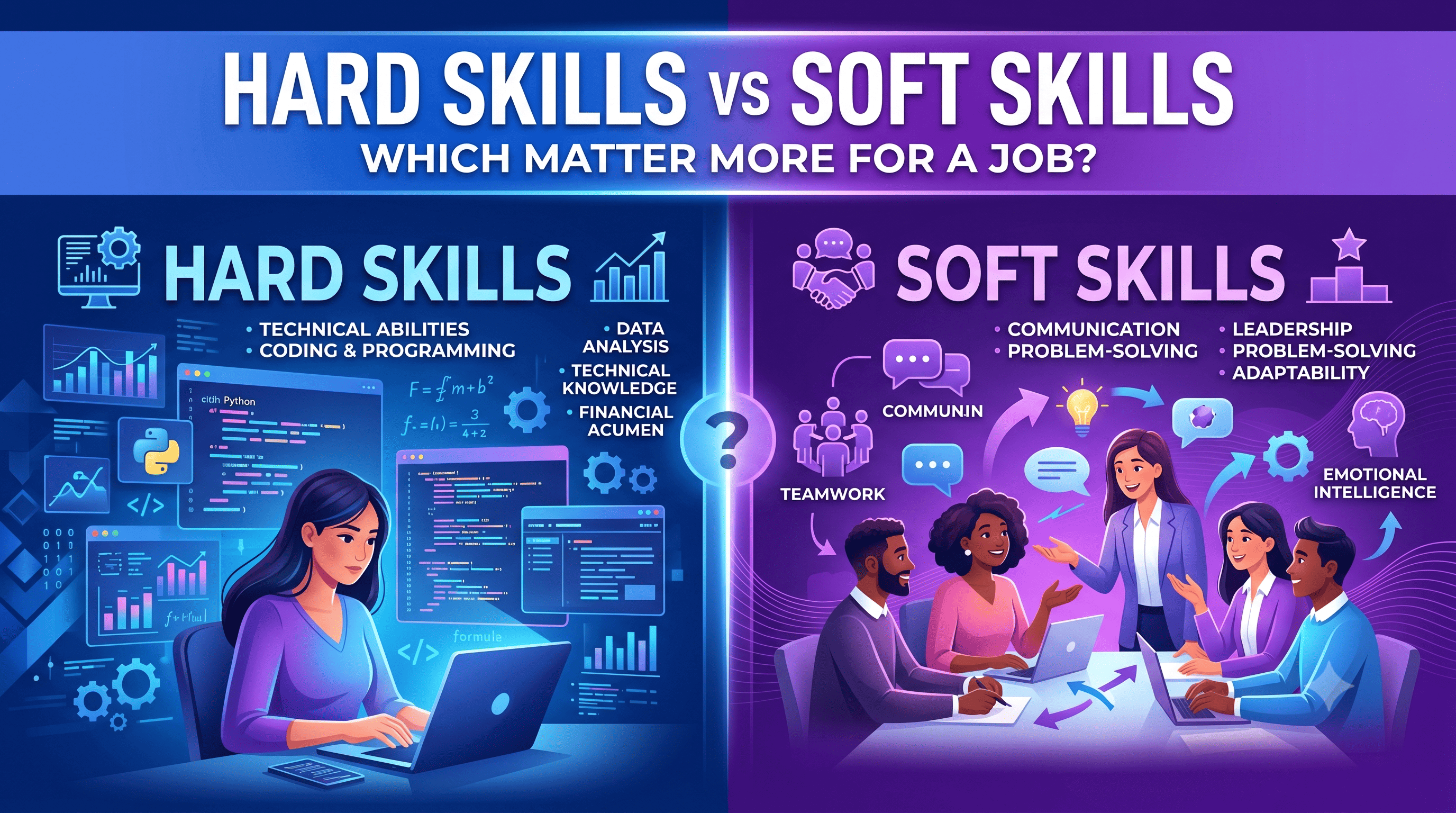 Hard Skills vs Soft Skills: Which Matter More for a Job?