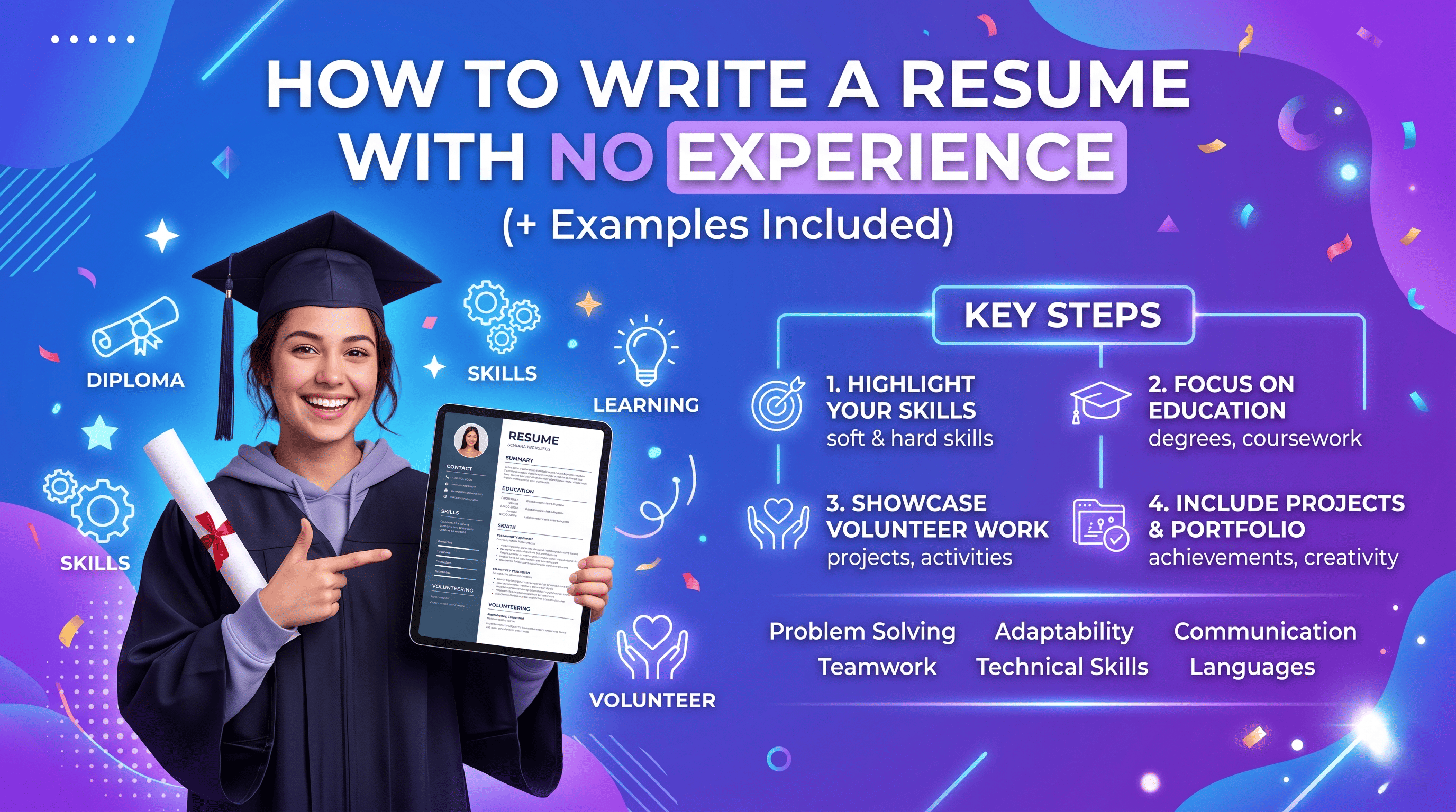 How to Write a Resume With No Experience (+ Examples)