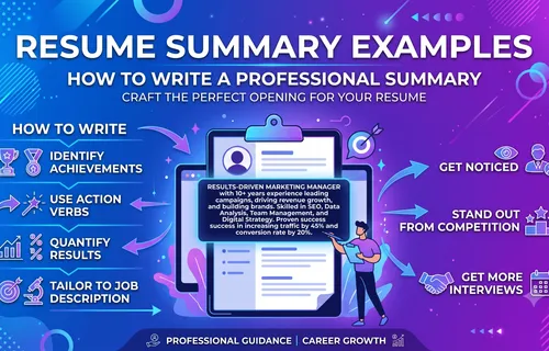 Resume Summary Examples: How to Write a Professional Summary